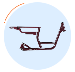 Steel<br> Frame