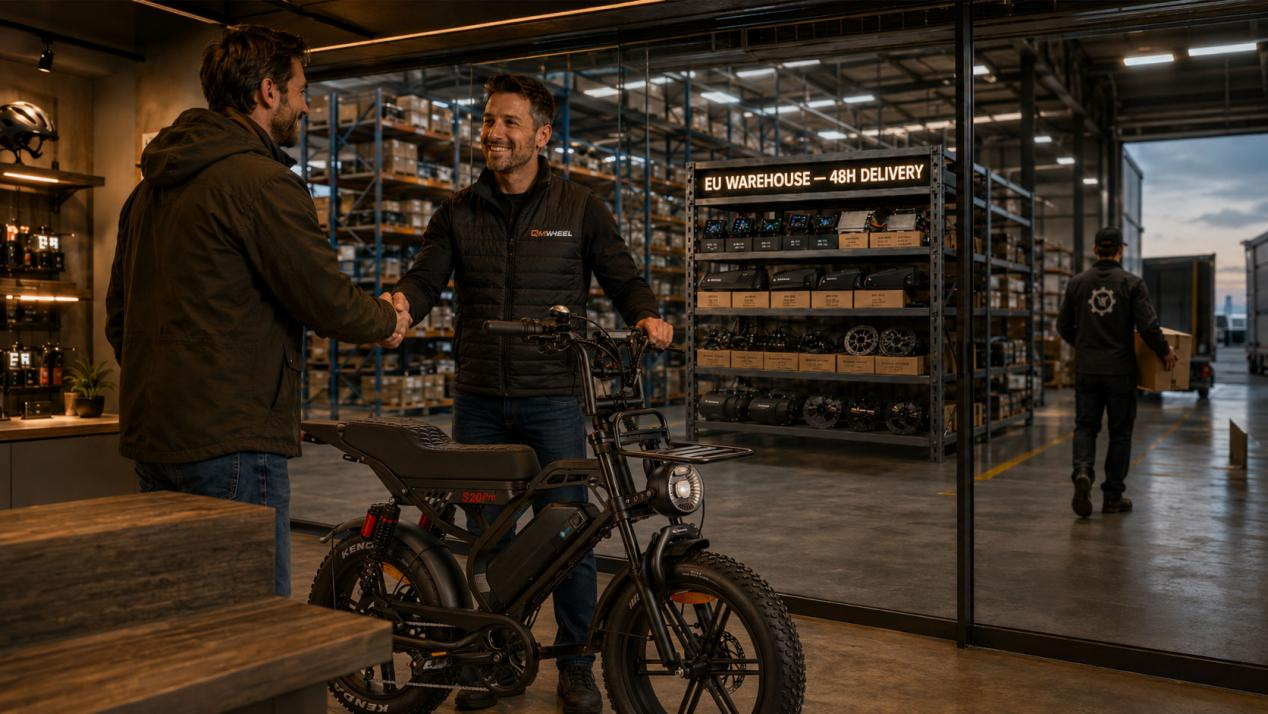 Service Isn't a Promise,  It's a Shelf in Our European Warehouse