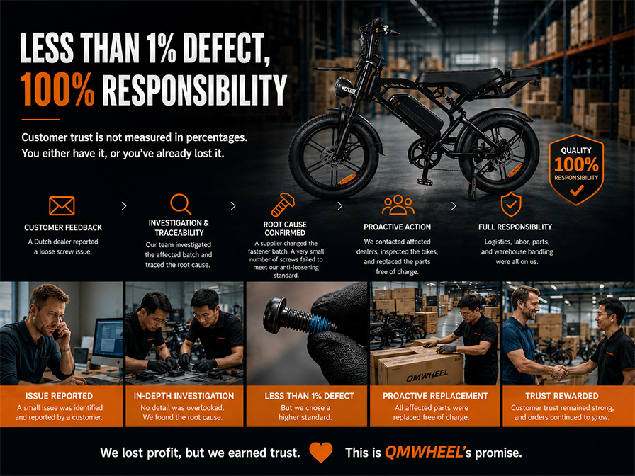 Less Than 1% Defect, 100% Responsibility