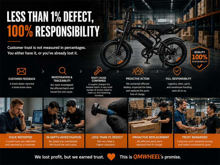 Less Than 1% Defect, 100% Responsibility