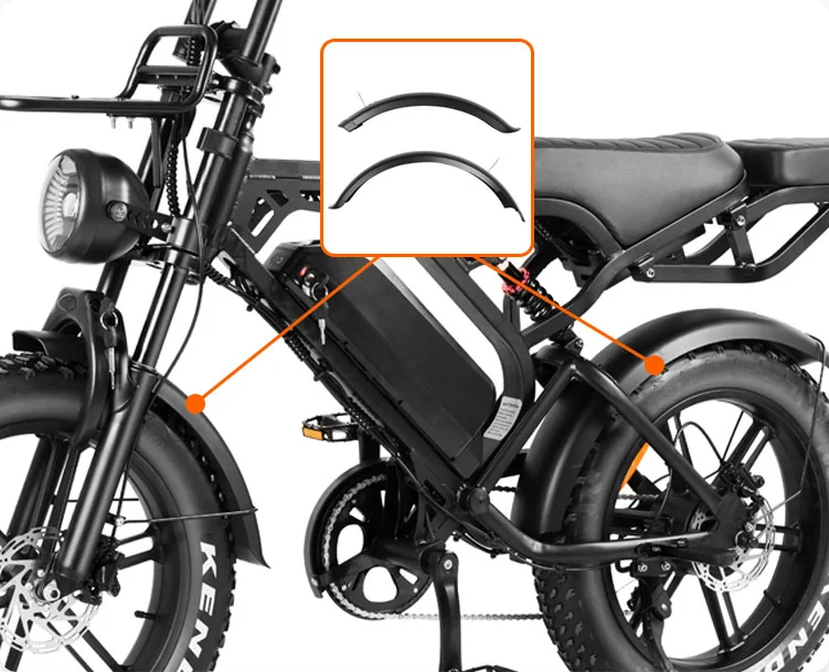 S20Pro Electric Bikes Mudguard for V20Pro