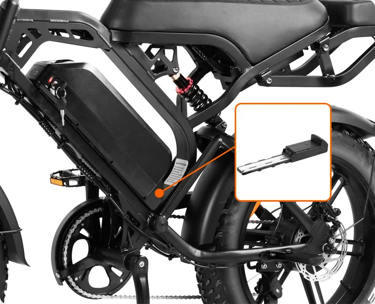 S20Pro Electric Bikes Battery Slide for V20Pro