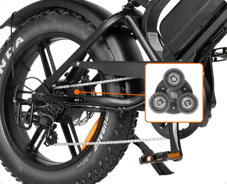S20Pro Electric Bikes Motor gear set with clutch for V20Pro