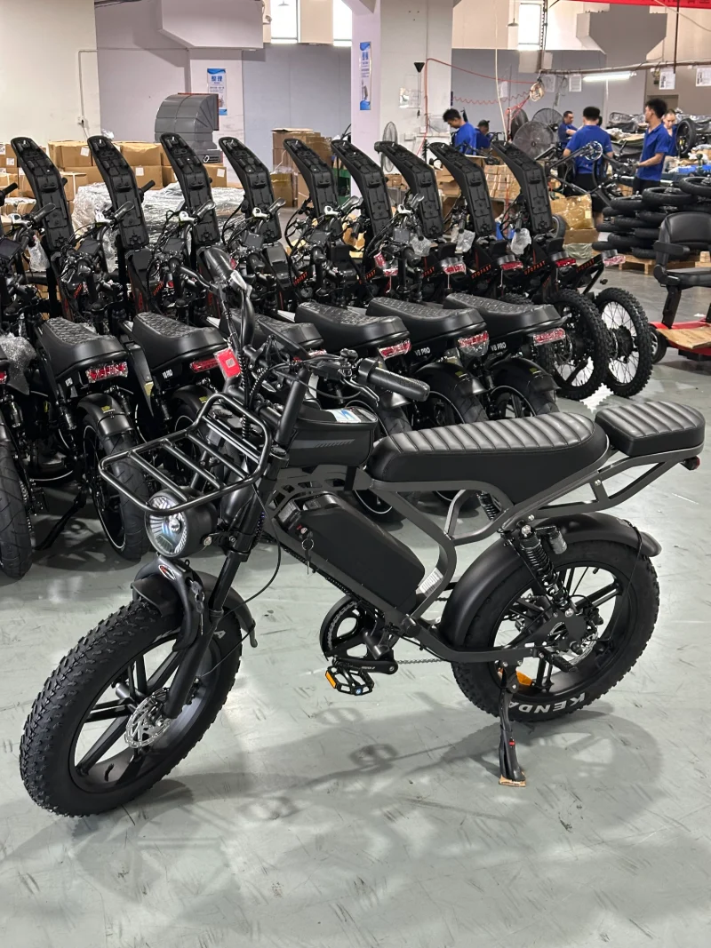 All Terrain Fat Tire Electric Bike for Better Traction on Loose Terrain